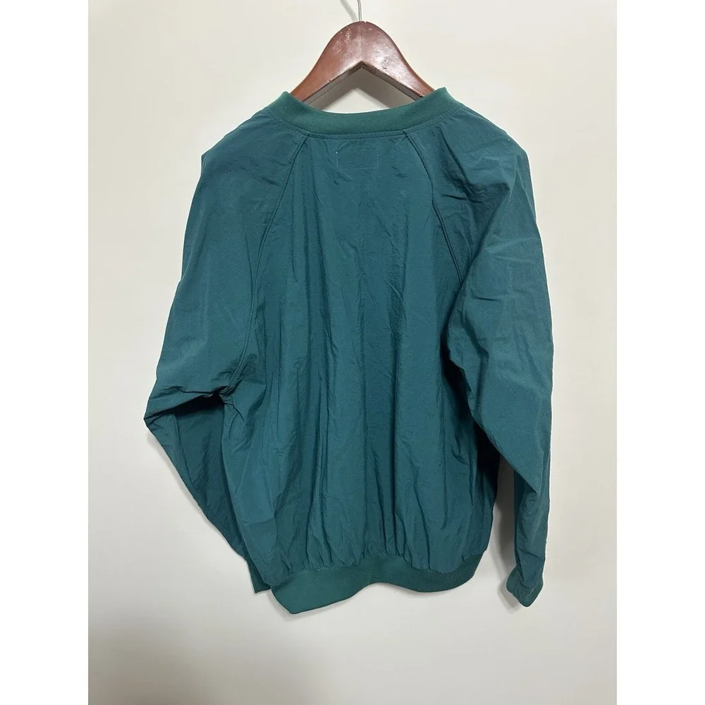 Vintage Lacoste Izod Windbreaker Jacket Men XL Green Lightweight Vintage Golf